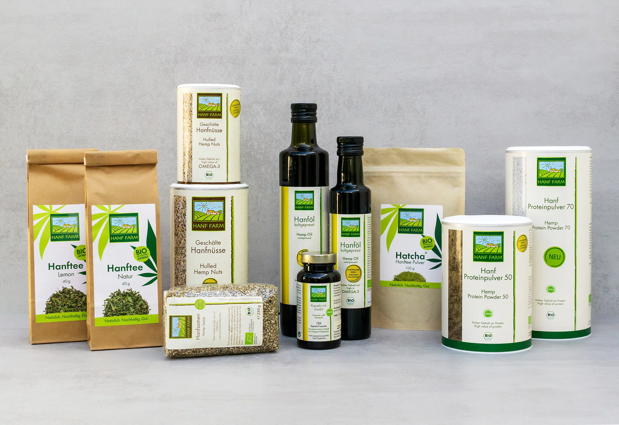 Hemp products from the hemp pioneer
As the first hemp specialty store in Düsseldorf, we have been selling hemp products of the highest and tested quality for 25 years.