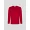 Premium Langarm-Shirt aus Hanf und Bio-Baumwolle: jester red