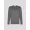 Premium Langarm-Shirt aus Hanf und Bio-Baumwolle: steel grey
