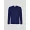 Langarm-Shirt aus Hanf und Bio-Baumwolle: dark blue