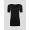 T-Shirt aus Hanf und Bio-Baumwolle: black