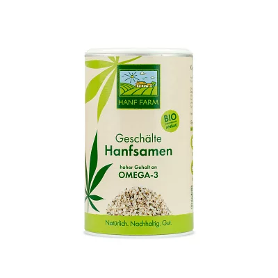 Shelled Organic Hemp Seeds <br>200 g