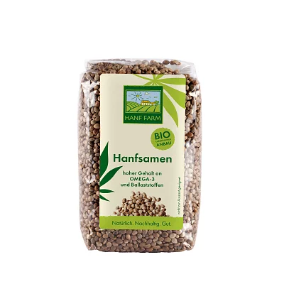 Organic Hemp Seeds 250 g